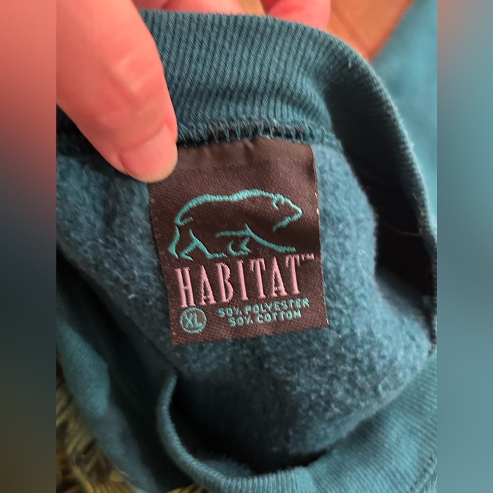 Wake up to the rainforest. Habitat‎ sweatshirt. XL - Picture 5 of 5